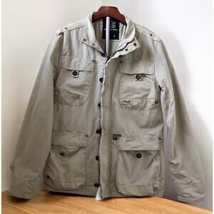 Attitude Gold utility outdoor military jacket men’s L beige